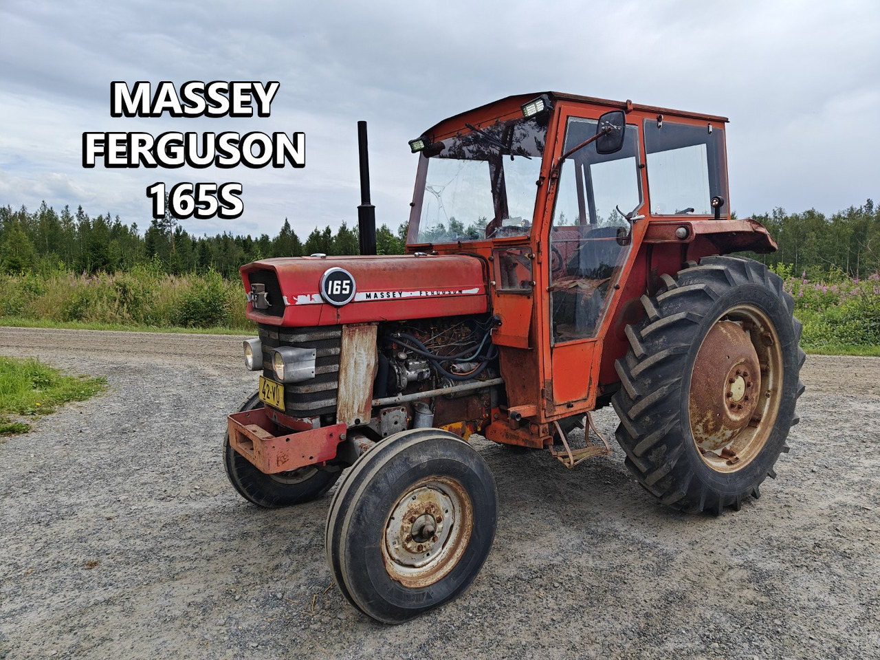MASSEY FERGUSON 165S traktori, katso video! - Farm tractor: picture 1 MASSEY FERGUSON 165S traktori, katso video! - Farm tractor: picture 1