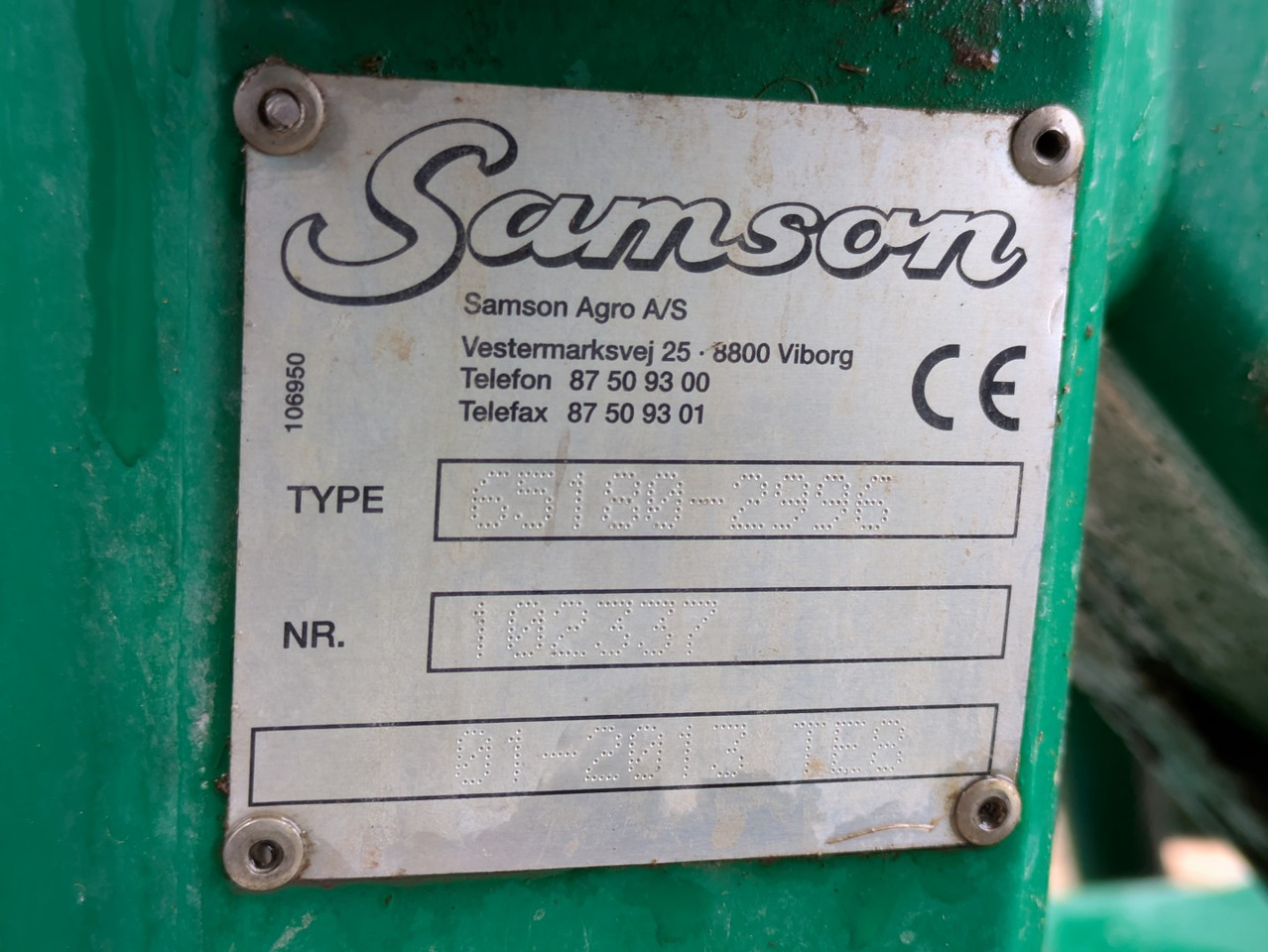 Slurry tanker SAMSON PG18: picture 25 Slurry tanker SAMSON PG18: picture 25