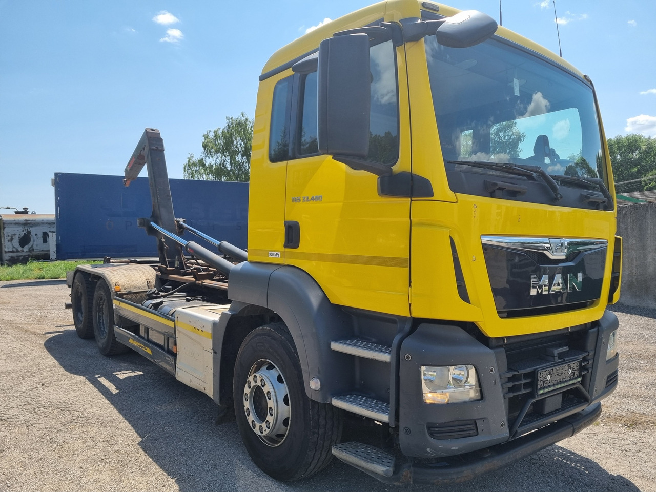 MAN TGS 33.480 6x4 ABROLLKIPPER HIAB Multilift 18 T - Hook lift truck: picture 3 MAN TGS 33.480 6x4 ABROLLKIPPER HIAB Multilift 18 T - Hook lift truck: picture 3
