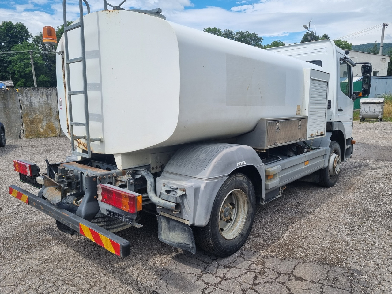 MERCEDES-BENZ ATEGO 1218 water cistern + pressure pump 20 BAR - Tank truck: picture 4 MERCEDES-BENZ ATEGO 1218 water cistern + pressure pump 20 BAR - Tank truck: picture 4
