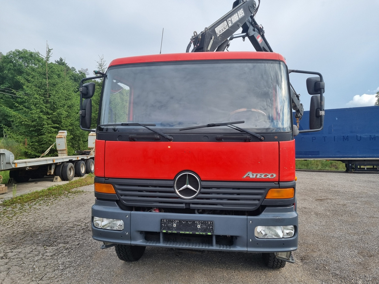 MERCEDES-BENZ ATEGO 1323 4x4 tipper + crane HIAB 095 - Tipper, Crane truck: picture 2 MERCEDES-BENZ ATEGO 1323 4x4 tipper + crane HIAB 095 - Tipper, Crane truck: picture 2