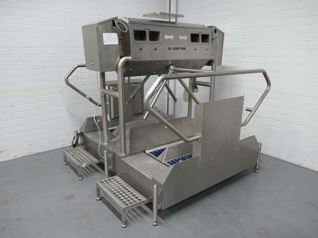 Kohlhoff hygiene station DLSO-HD 1500-EK1200 TWIN - Food processing equipment: picture 1 Kohlhoff hygiene station DLSO-HD 1500-EK1200 TWIN - Food processing equipment: picture 1