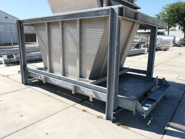 NN stainless steel bunker - Food processing equipment: picture 2 NN stainless steel bunker - Food processing equipment: picture 2