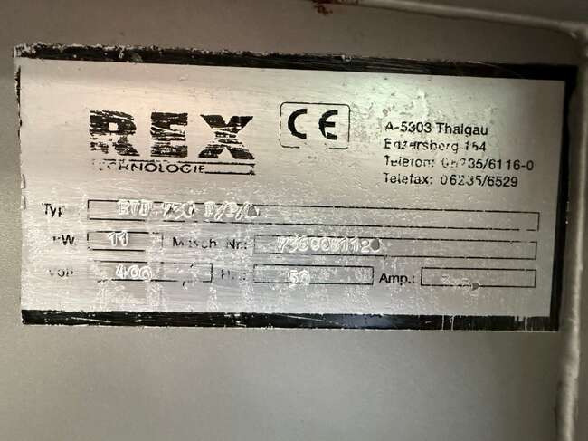 Food processing equipment Rex vacuum filler RVF736: picture 10