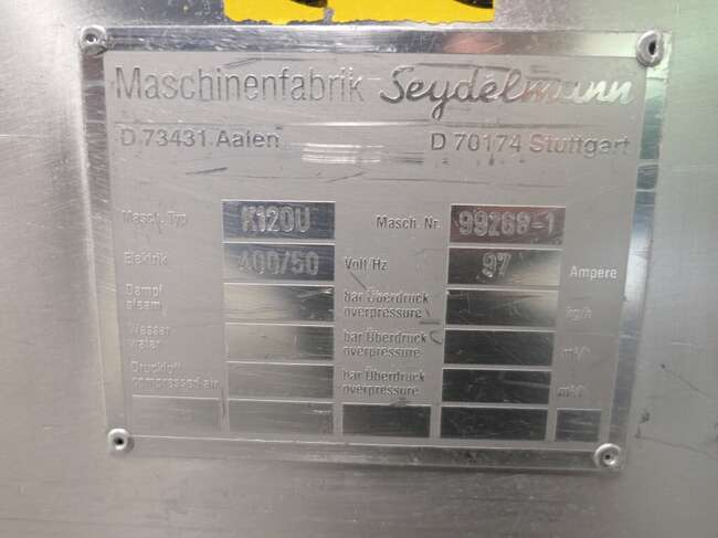 Food processing equipment Seydelmann cutter K120U: picture 12 Food processing equipment Seydelmann cutter K120U: picture 12