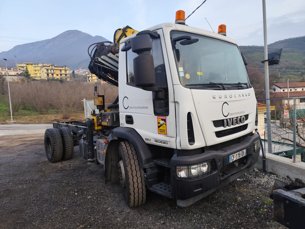 IVECO EUROCARGO 180E30 - Tipper, Crane truck: picture 1 IVECO EUROCARGO 180E30 - Tipper, Crane truck: picture 1