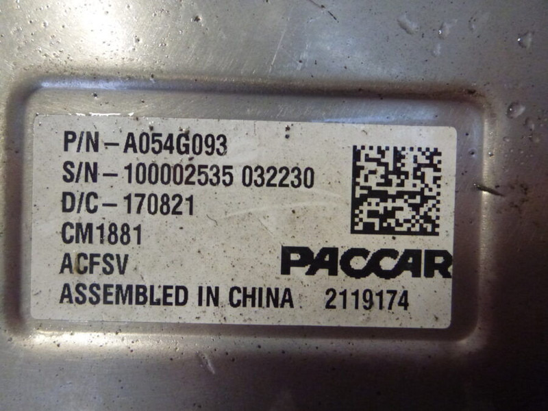 PACCAR ACFSV - ECU: picture 2 PACCAR ACFSV - ECU: picture 2