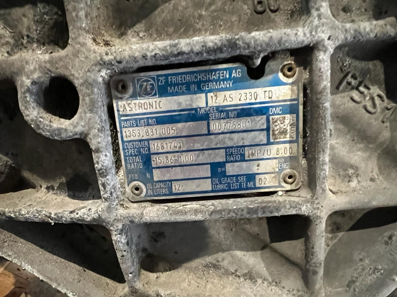 ZF 12AS2330TD - Gearbox: picture 5 ZF 12AS2330TD - Gearbox: picture 5
