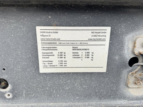 REISCH SAF-Achse, - Tipper semi-trailer: picture 5 REISCH SAF-Achse, - Tipper semi-trailer: picture 5