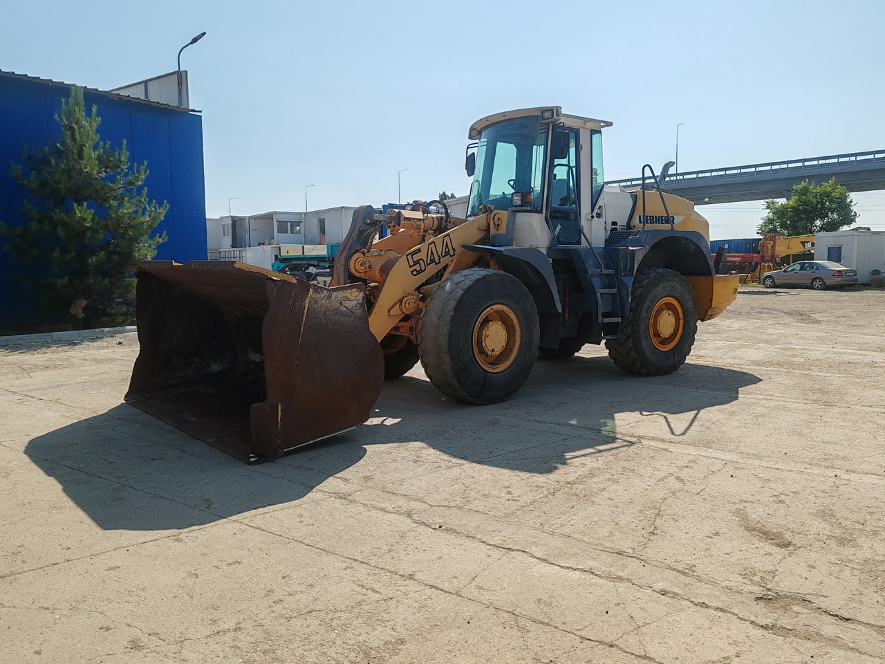 Liebherr 544 Incarcator Frontal Vola - Wheel loader: picture 2 Liebherr 544 Incarcator Frontal Vola - Wheel loader: picture 2