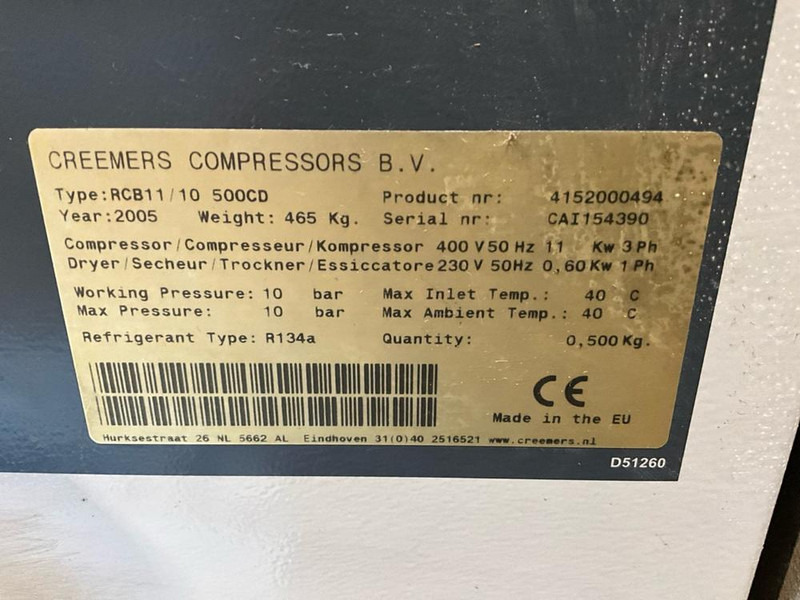 Creemers RCB11/10 - Metalworking machinery: picture 5 Creemers RCB11/10 - Metalworking machinery: picture 5