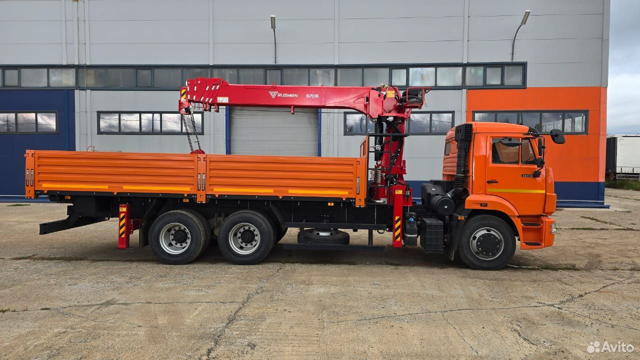 КАМАЗ 65115 - Dropside/ Flatbed truck, Crane truck: picture 2 КАМАЗ 65115 - Dropside/ Flatbed truck, Crane truck: picture 2