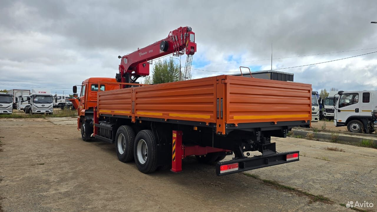 КАМАЗ 65115 - Dropside/ Flatbed truck, Crane truck: picture 5 КАМАЗ 65115 - Dropside/ Flatbed truck, Crane truck: picture 5