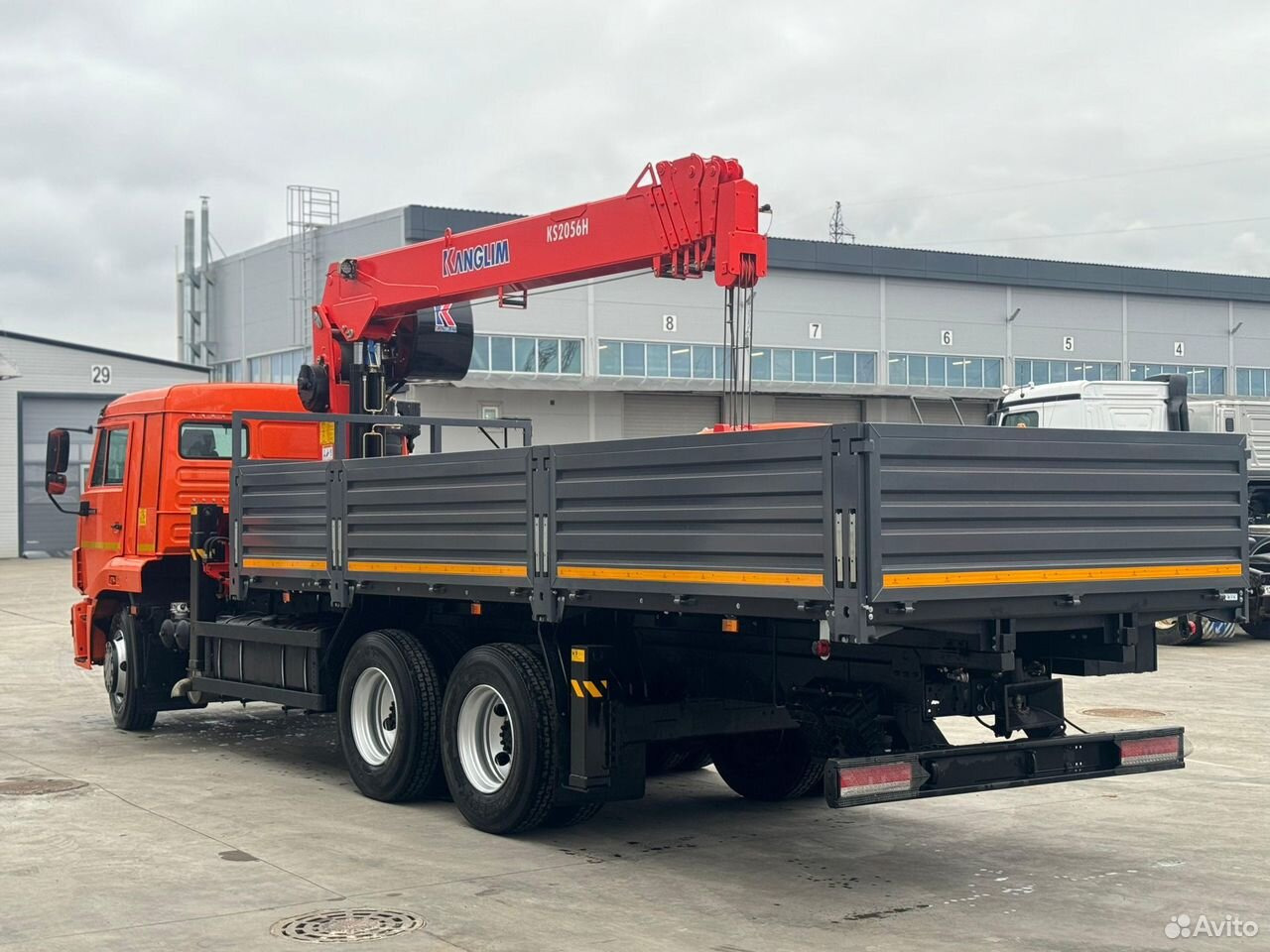 КАМАЗ 65115 - Dropside/ Flatbed truck, Crane truck: picture 4 КАМАЗ 65115 - Dropside/ Flatbed truck, Crane truck: picture 4
