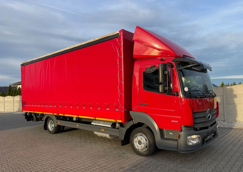 Mercedes-Benz ATEGO 818, Klima, webasto, 17 euro palet! - Curtainsider truck: picture 4 Mercedes-Benz ATEGO 818, Klima, webasto, 17 euro palet! - Curtainsider truck: picture 4