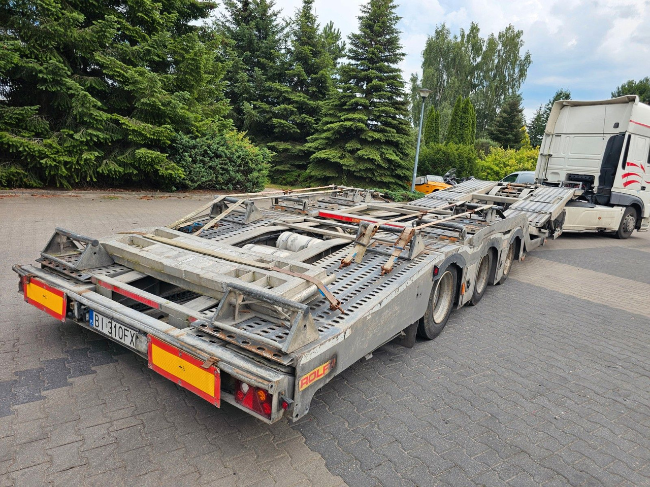 ROLFO 3X LKW TRANSPORTER CENTAURUS 3.3 EXT BPW - Autotransporter semi-trailer: picture 5 ROLFO 3X LKW TRANSPORTER CENTAURUS 3.3 EXT BPW - Autotransporter semi-trailer: picture 5
