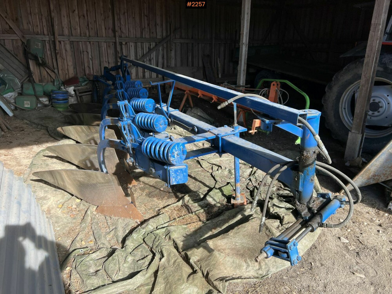 5-blade plow, Fiskars KH-514 - Soil tillage equipment: picture 1 5-blade plow, Fiskars KH-514 - Soil tillage equipment: picture 1