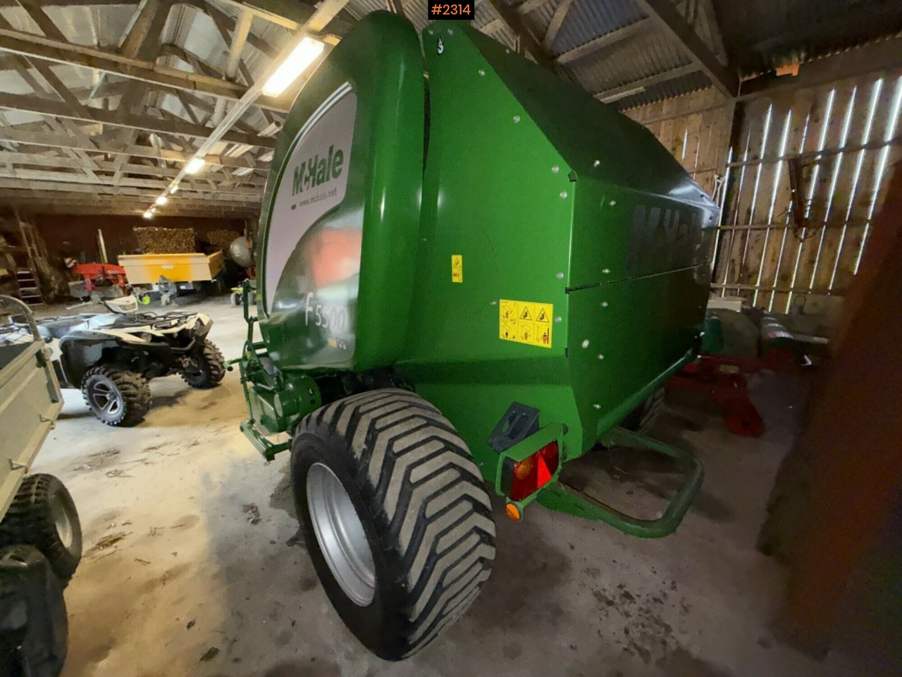 Baler McHale F5500 - Hay and forage equipment: picture 3 Baler McHale F5500 - Hay and forage equipment: picture 3