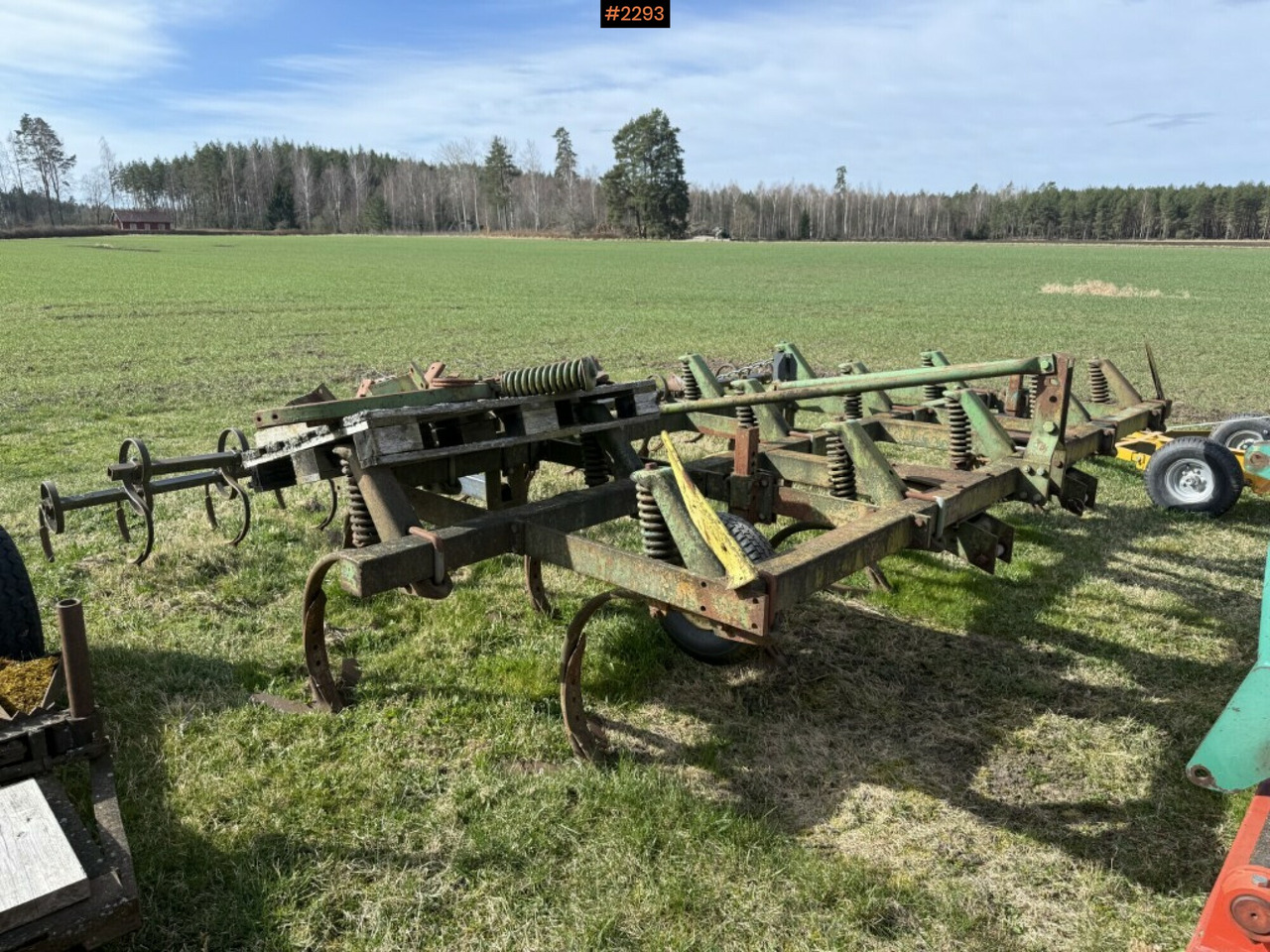 Cultivator, John Deere - Soil tillage equipment: picture 2 Cultivator, John Deere - Soil tillage equipment: picture 2