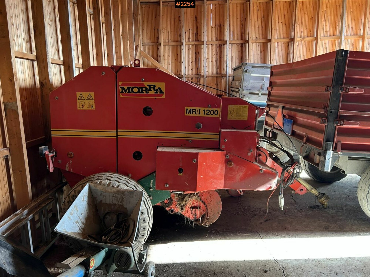 Round baler, MORRA MR/I 1200 - Hay and forage equipment: picture 4 Round baler, MORRA MR/I 1200 - Hay and forage equipment: picture 4