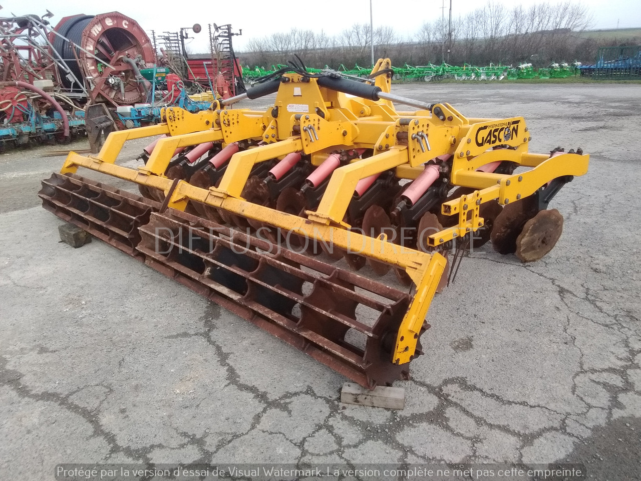 GASCON DECHAUMEUR A DISQUES OTHO - Disc harrow: picture 5 GASCON DECHAUMEUR A DISQUES OTHO - Disc harrow: picture 5