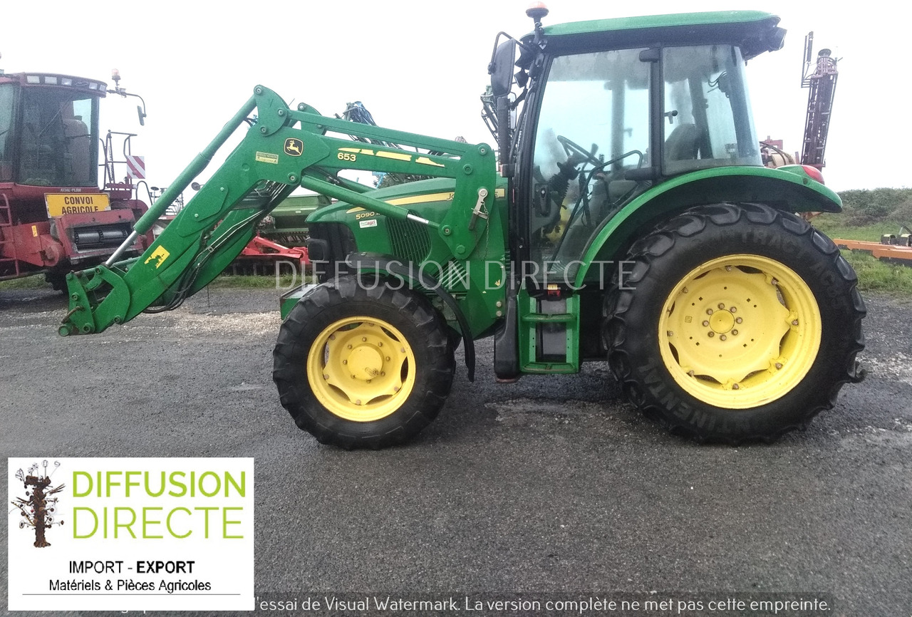 JOHN DEERE TRACTEUR AGRICOLE 5090 M - Farm tractor: picture 1 JOHN DEERE TRACTEUR AGRICOLE 5090 M - Farm tractor: picture 1