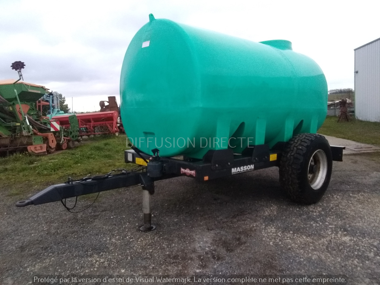 MASSON CITERNE AZOTE ET EAU MSP 80 - Tank trailer: picture 5 MASSON CITERNE AZOTE ET EAU MSP 80 - Tank trailer: picture 5