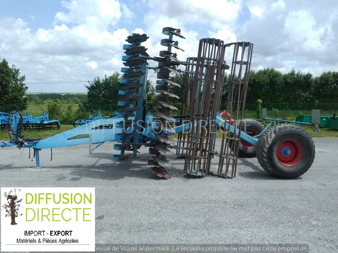 LEMKEN DECHAUMEUR A DISQUES HELIODOR H 8 SF - Other machinery: picture 1 LEMKEN DECHAUMEUR A DISQUES HELIODOR H 8 SF - Other machinery: picture 1