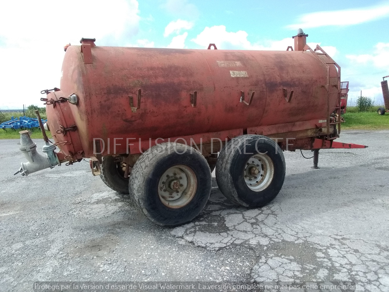 SAMAS TONNE A LISIER 1000 BDS - Slurry tanker: picture 3 SAMAS TONNE A LISIER 1000 BDS - Slurry tanker: picture 3