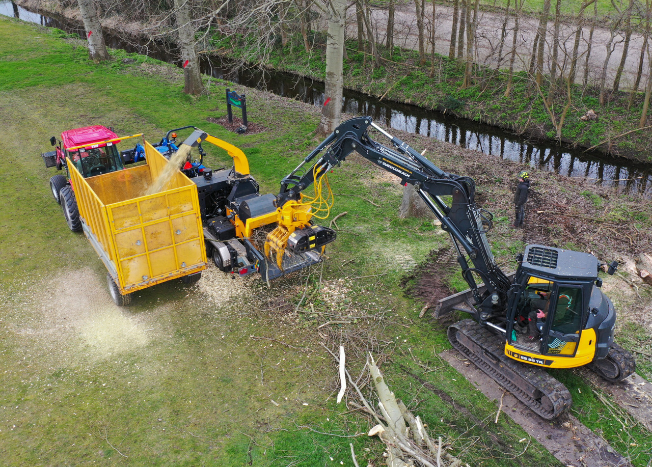 Forestry equipment, Trailer UFKES Greentec Jaguar 40-80 3.5T: picture 18