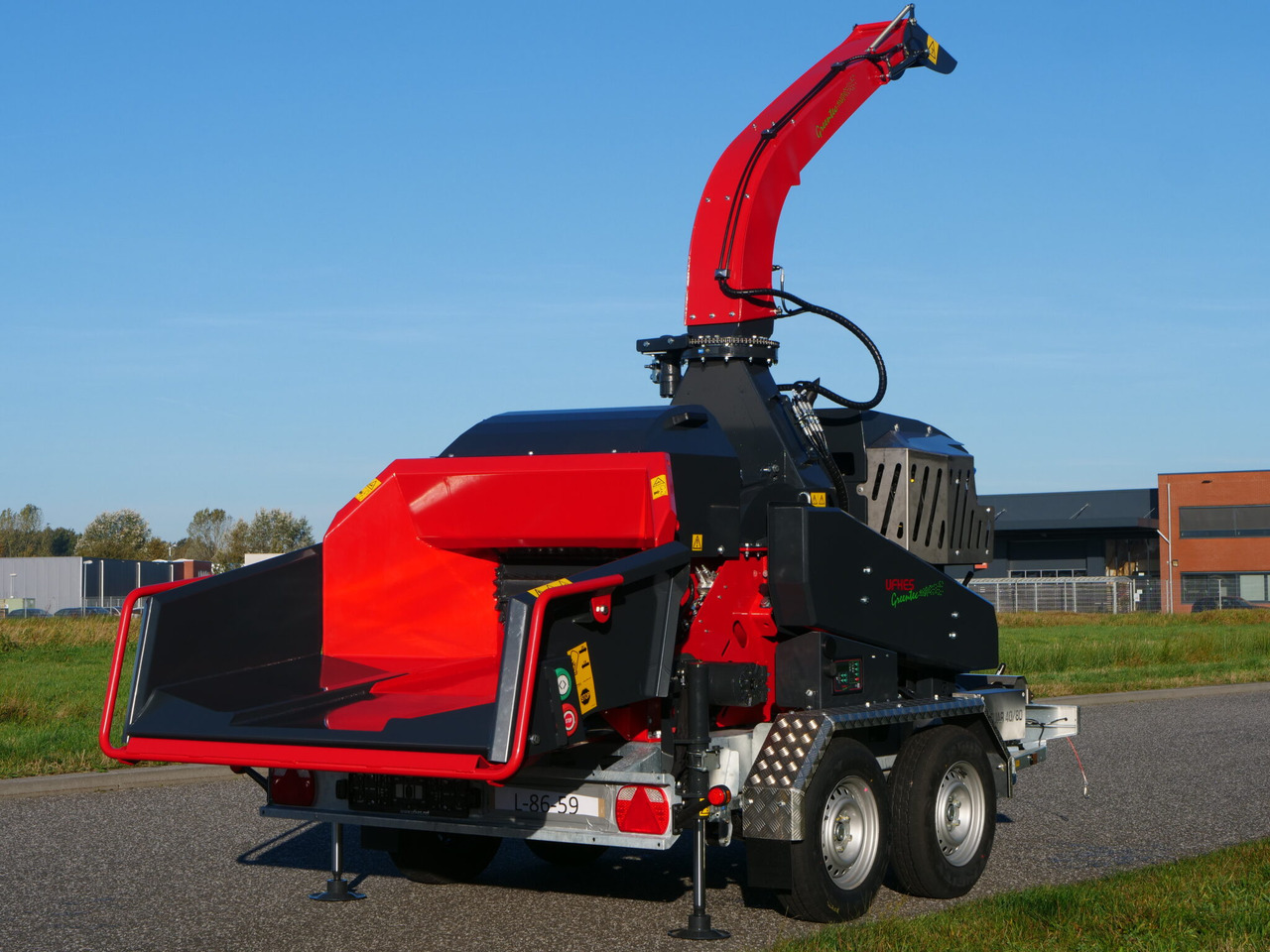 Forestry equipment, Trailer UFKES Greentec Jaguar 40-80 3.5T: picture 11