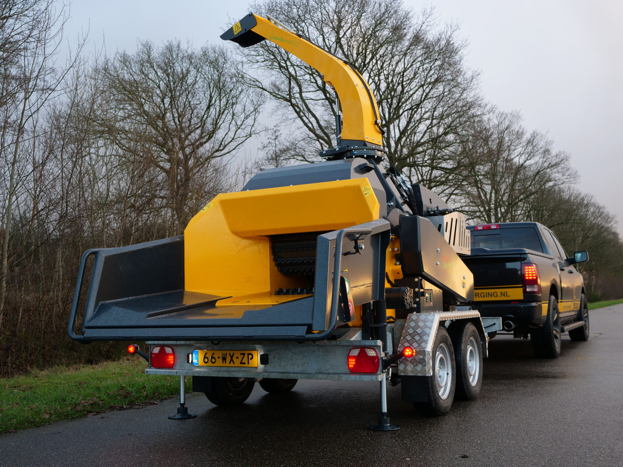 Forestry equipment, Trailer UFKES Greentec Jaguar 40-80 3.5T: picture 14