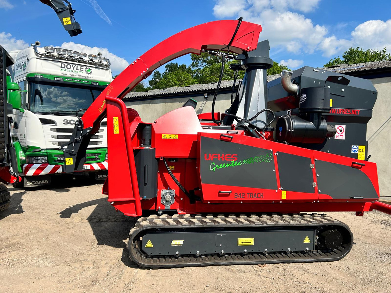 Wood chipper UFKES 942 Chipper: picture 8