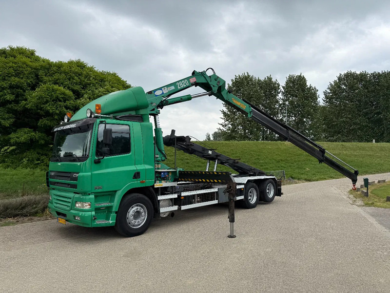 DAF CF 85.380 6x2 Kabel HMF 28 TM Remote Manual - Crane truck: picture 1 DAF CF 85.380 6x2 Kabel HMF 28 TM Remote Manual - Crane truck: picture 1