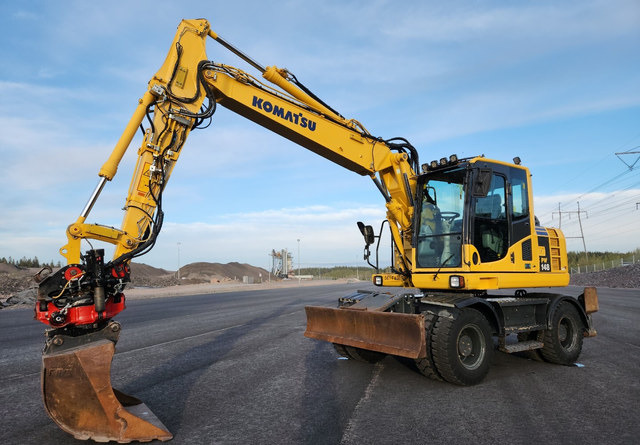 Komatsu PW148-8 Rototilt R6 - Other machinery: picture 1 Komatsu PW148-8 Rototilt R6 - Other machinery: picture 1