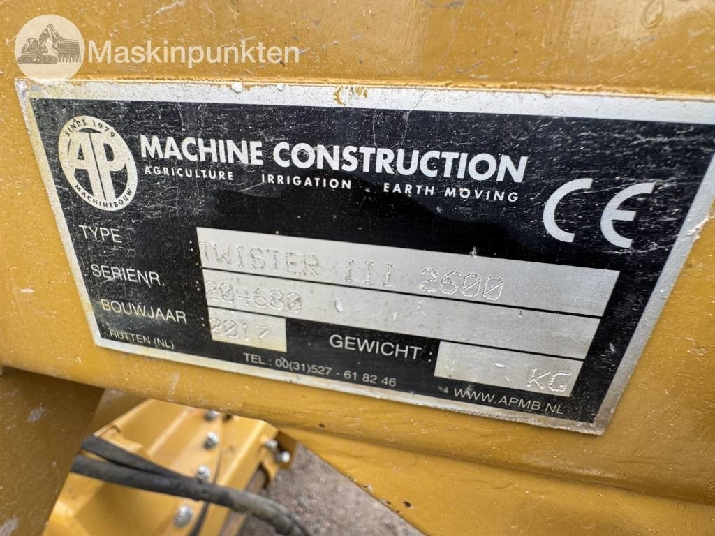 AP Twister lll 2600 - Grader: picture 5 AP Twister lll 2600 - Grader: picture 5