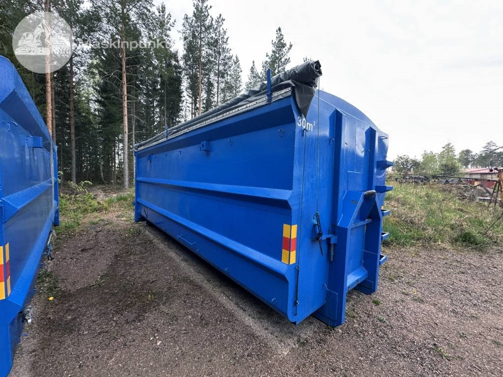Dinacon 2 stycken 30 m3 Lastväxlarflak med rulltäc - Roll-off container: picture 4 Dinacon 2 stycken 30 m3 Lastväxlarflak med rulltäc - Roll-off container: picture 4