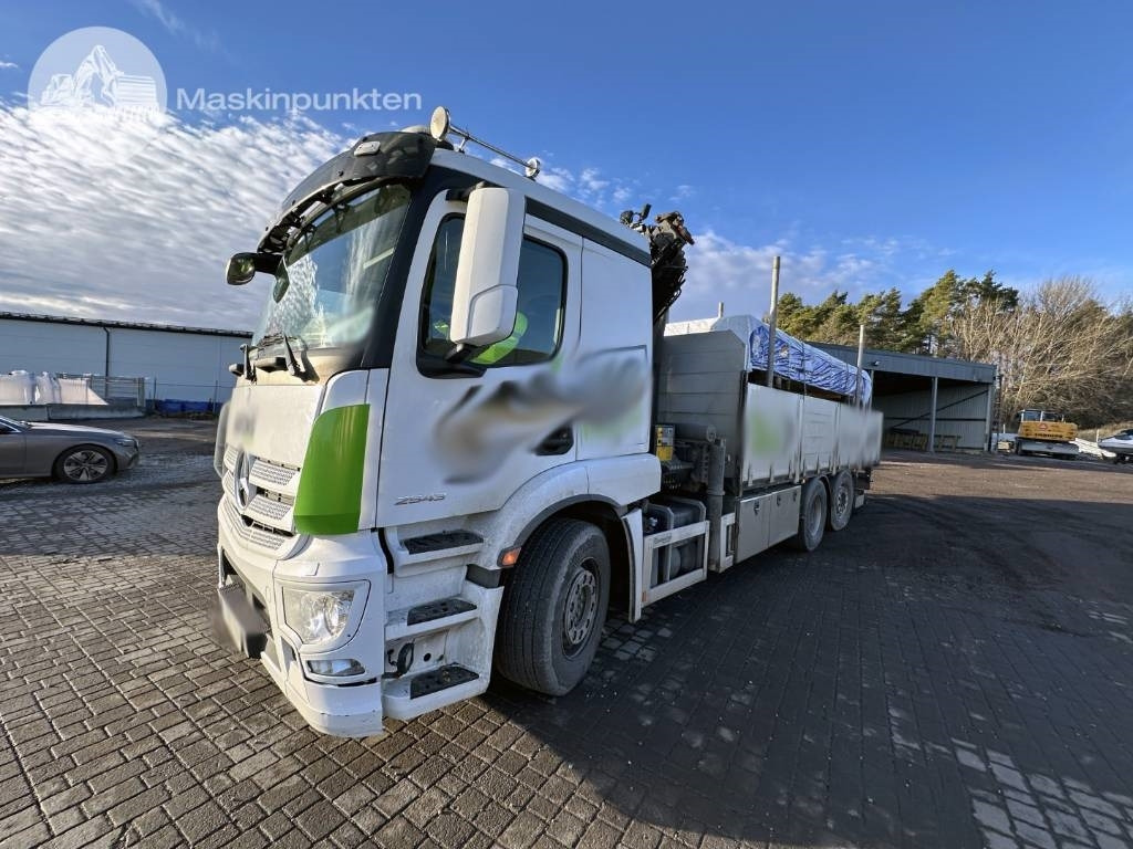 Mercedes-Benz 2543 - Crane truck: picture 2 Mercedes-Benz 2543 - Crane truck: picture 2