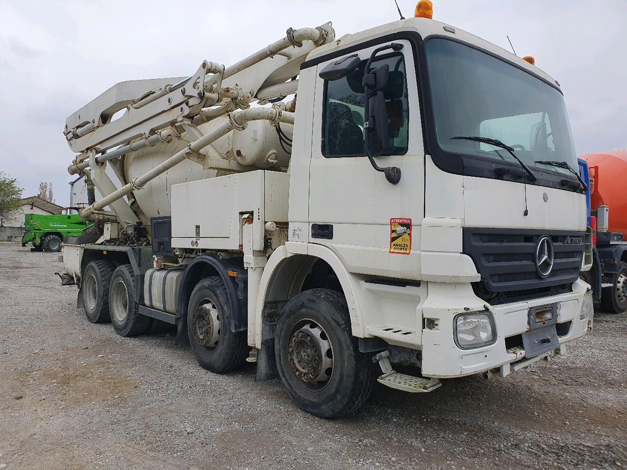 MERCEDES ACTROS 3236 MALAX PUTZMEISTER - Concrete mixer truck: picture 1 MERCEDES ACTROS 3236 MALAX PUTZMEISTER - Concrete mixer truck: picture 1