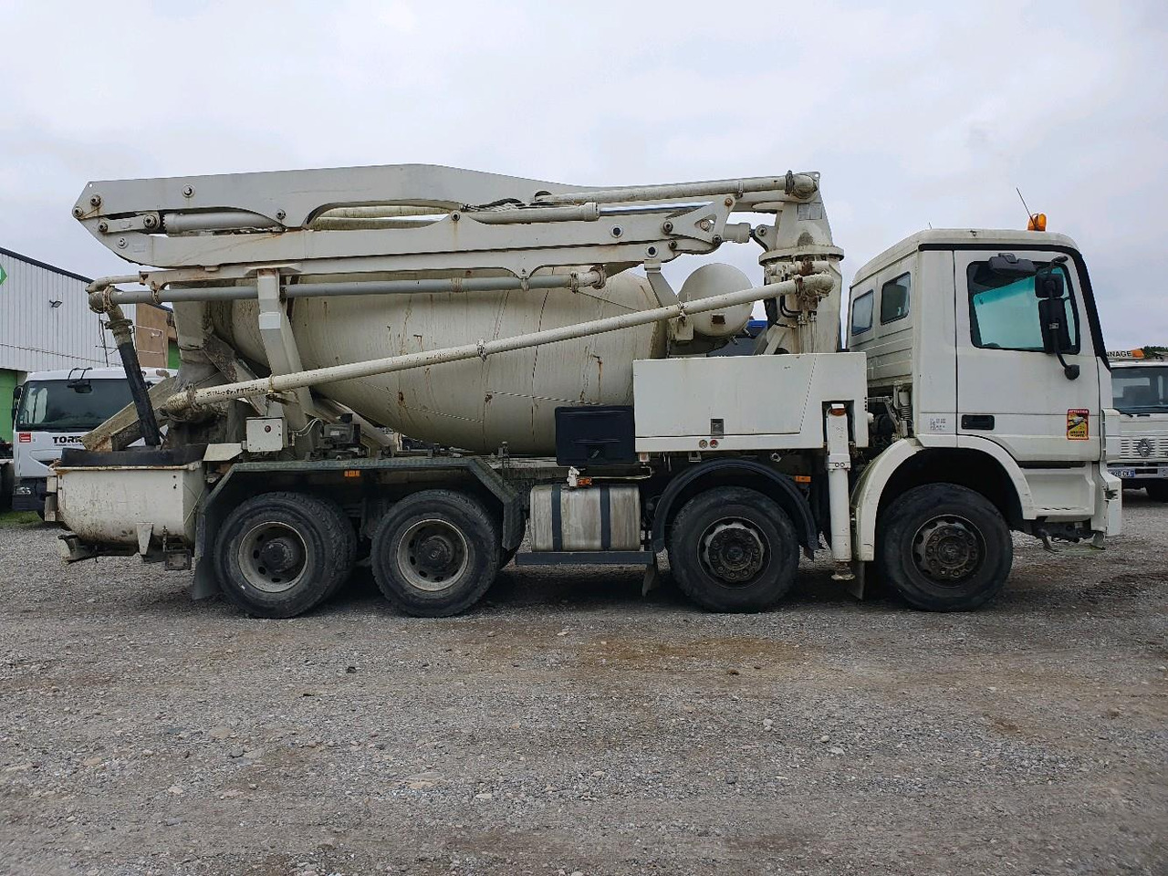 MERCEDES ACTROS 3236 MALAX PUTZMEISTER - Concrete mixer truck: picture 3 MERCEDES ACTROS 3236 MALAX PUTZMEISTER - Concrete mixer truck: picture 3