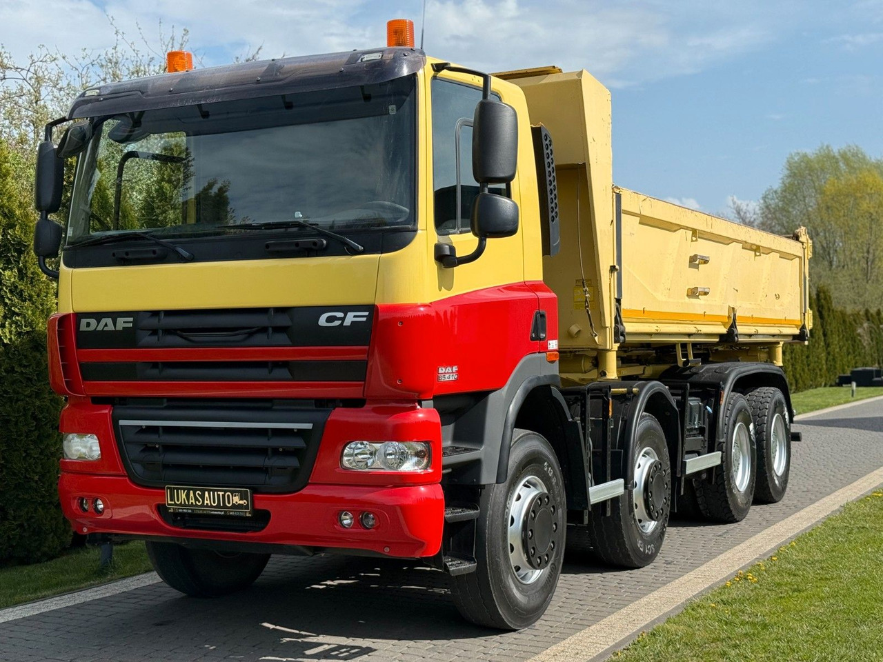 DAF CF 85.410 TIPPER HYDROBOARD - Tipper: picture 4 DAF CF 85.410 TIPPER HYDROBOARD - Tipper: picture 4