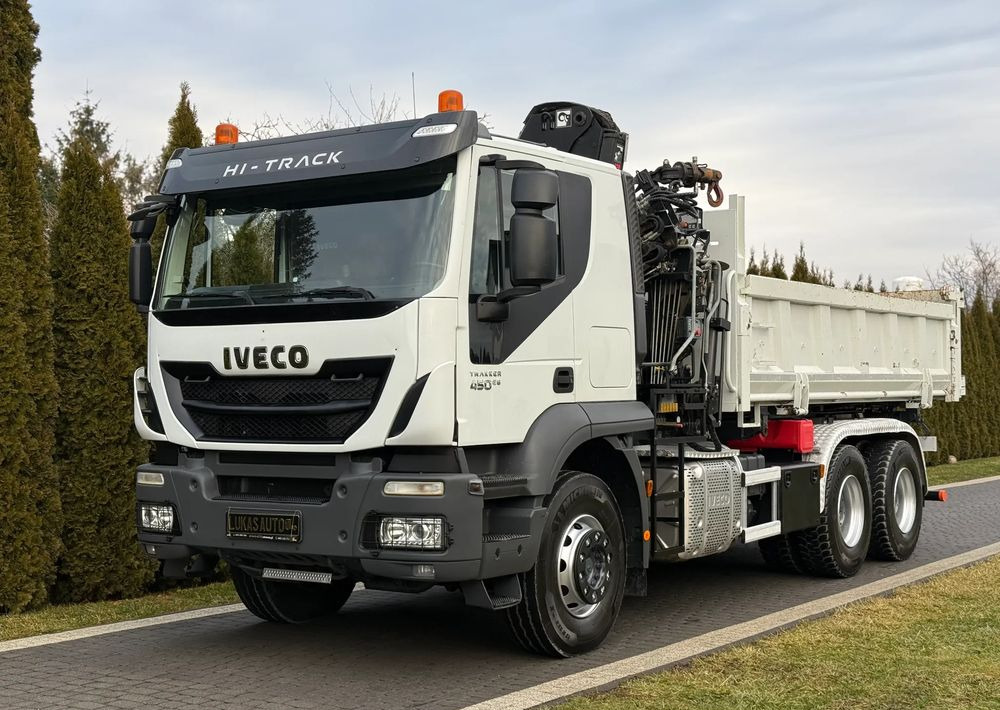 Iveco TRAKKER 450 6X4 PODWÓJNA HYDRO-BURTA HIAB 104 - Tipper: picture 4 Iveco TRAKKER 450 6X4 PODWÓJNA HYDRO-BURTA HIAB 104 - Tipper: picture 4