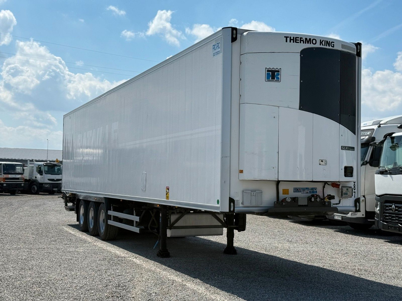 Lamberet THERMO KING SLXe SPECTRUM LIFTED AXLE - Refrigerator semi-trailer: picture 3 Lamberet THERMO KING SLXe SPECTRUM LIFTED AXLE - Refrigerator semi-trailer: picture 3