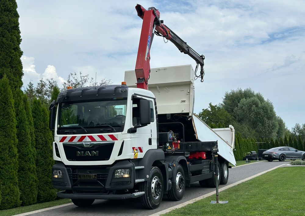 MAN TGS 440 / 8x4 / HMF 1530 / HYDROBURTA - Tipper: picture 1 MAN TGS 440 / 8x4 / HMF 1530 / HYDROBURTA - Tipper: picture 1