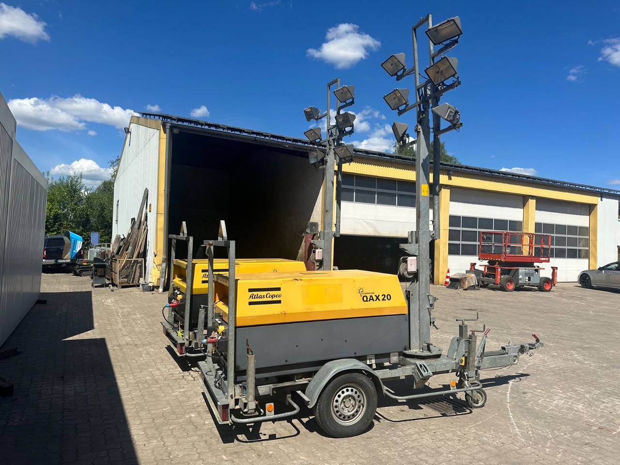 Atlas Copco QAX20 Generator / Lichtgiraffe / TÜV 02/2026 - Generator set: picture 3 Atlas Copco QAX20 Generator / Lichtgiraffe / TÜV 02/2026 - Generator set: picture 3