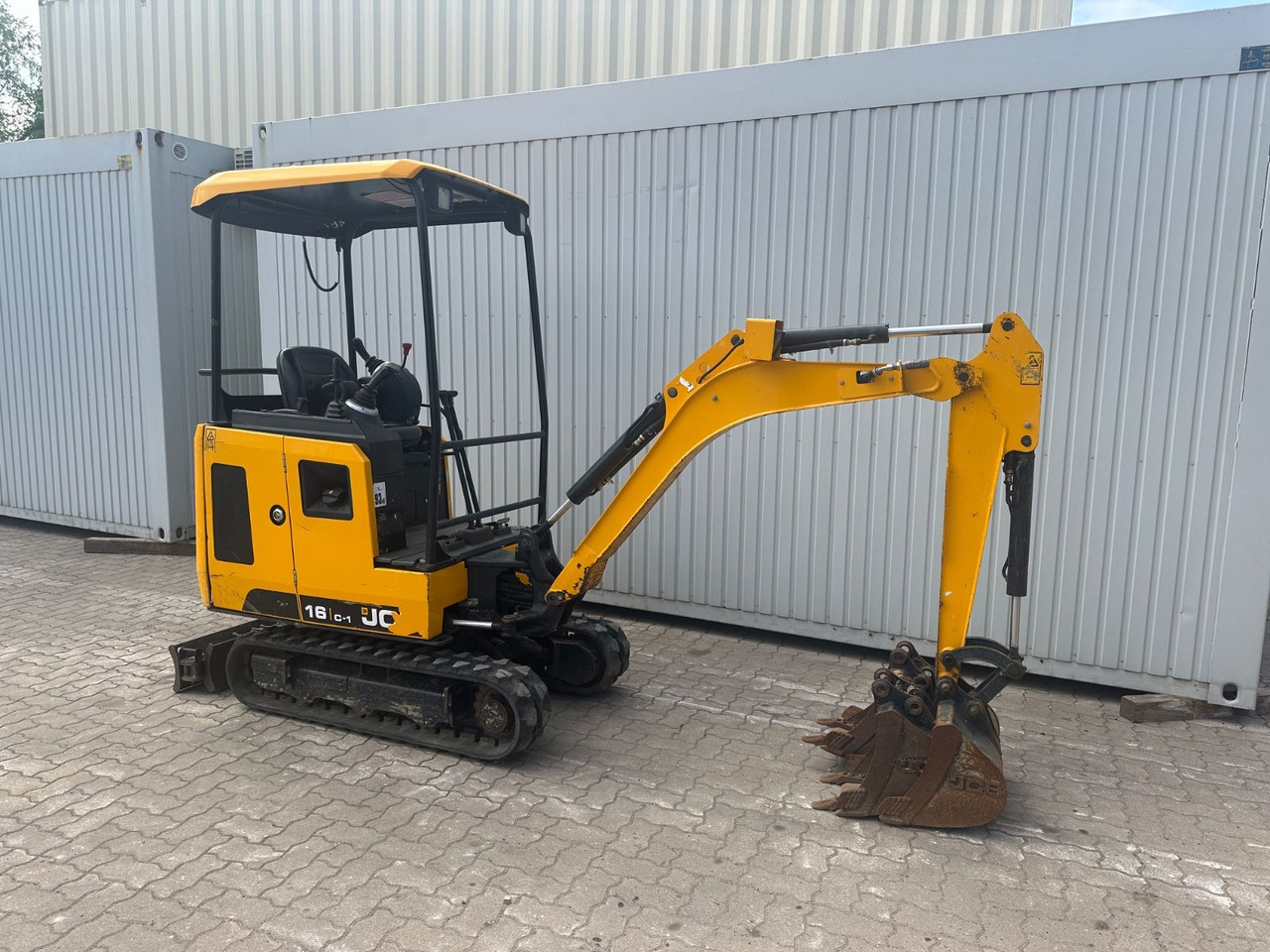 JCB 16C-1 /2020 BJ/871 BH/verbr. Laufwerk/3xLöffel - Mini excavator: picture 4 JCB 16C-1 /2020 BJ/871 BH/verbr. Laufwerk/3xLöffel - Mini excavator: picture 4