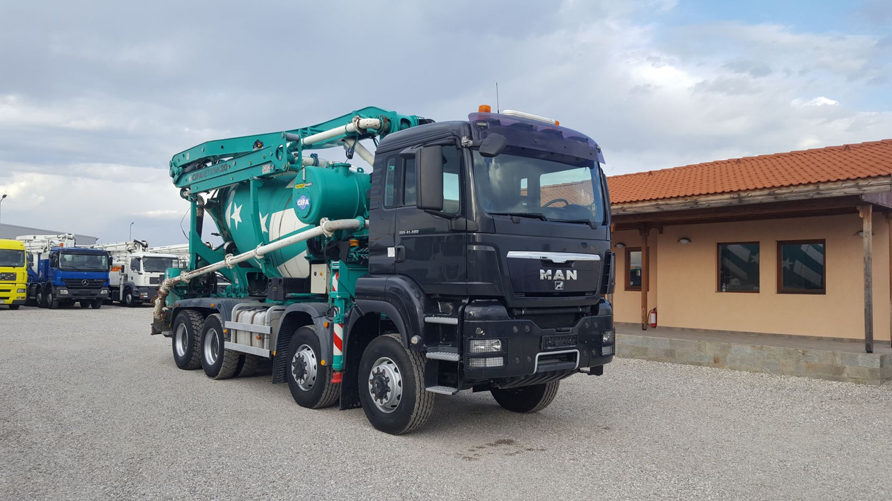 MAN TGS 41.480 CIFA MK20M 8X6 - Mixer pump truck: picture 1 MAN TGS 41.480 CIFA MK20M 8X6 - Mixer pump truck: picture 1