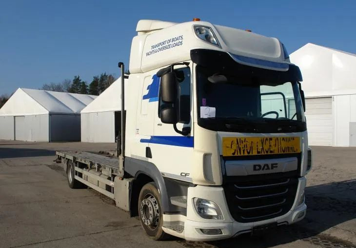 DAF CF 410 EURO 6 Laweta - Platforma super stan - Dropside/ Flatbed truck: picture 3 DAF CF 410 EURO 6 Laweta - Platforma super stan - Dropside/ Flatbed truck: picture 3