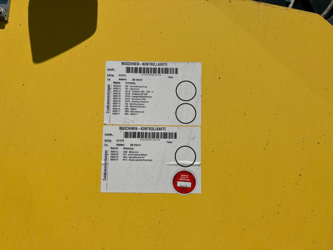 BOMAG DE BM 2200/75 Stage IV/Tier 4f - Asphalt machine: picture 3 BOMAG DE BM 2200/75 Stage IV/Tier 4f - Asphalt machine: picture 3