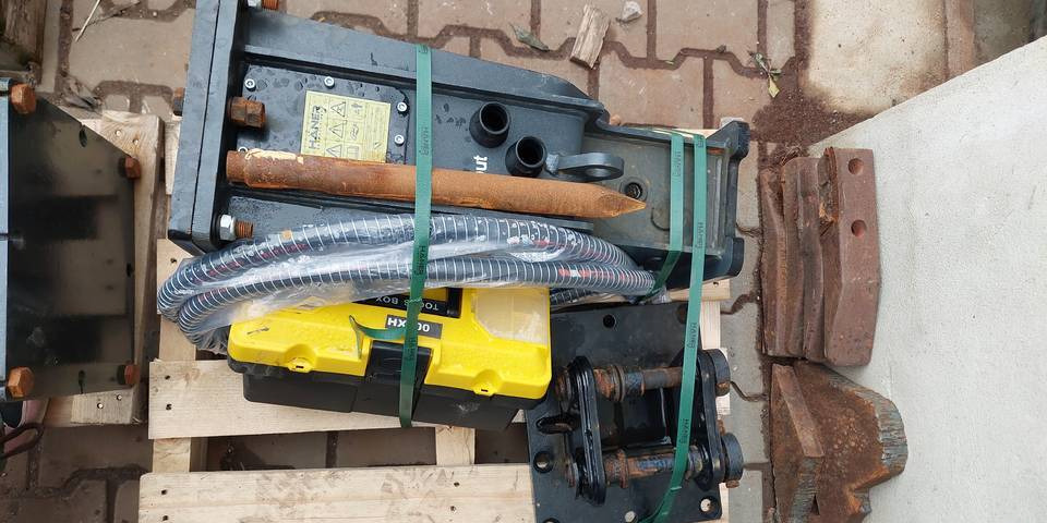Młot wyburzeniowy Haener HX300 do minikoparki - Hydraulic hammer for Construction machinery: picture 5 Młot wyburzeniowy Haener HX300 do minikoparki - Hydraulic hammer for Construction machinery: picture 5